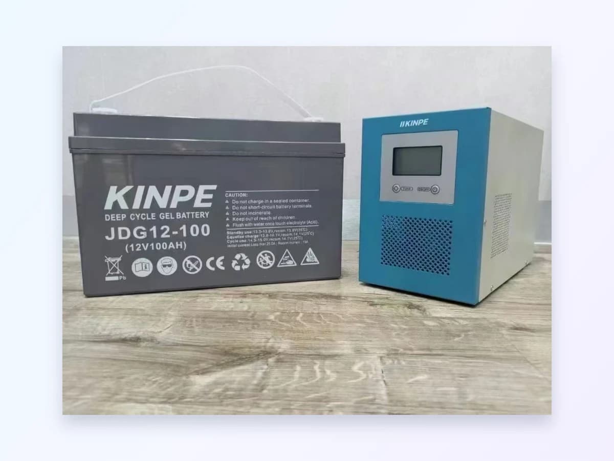 KIT POWER HOUSE 500W+BATERIA GEL DE 100A