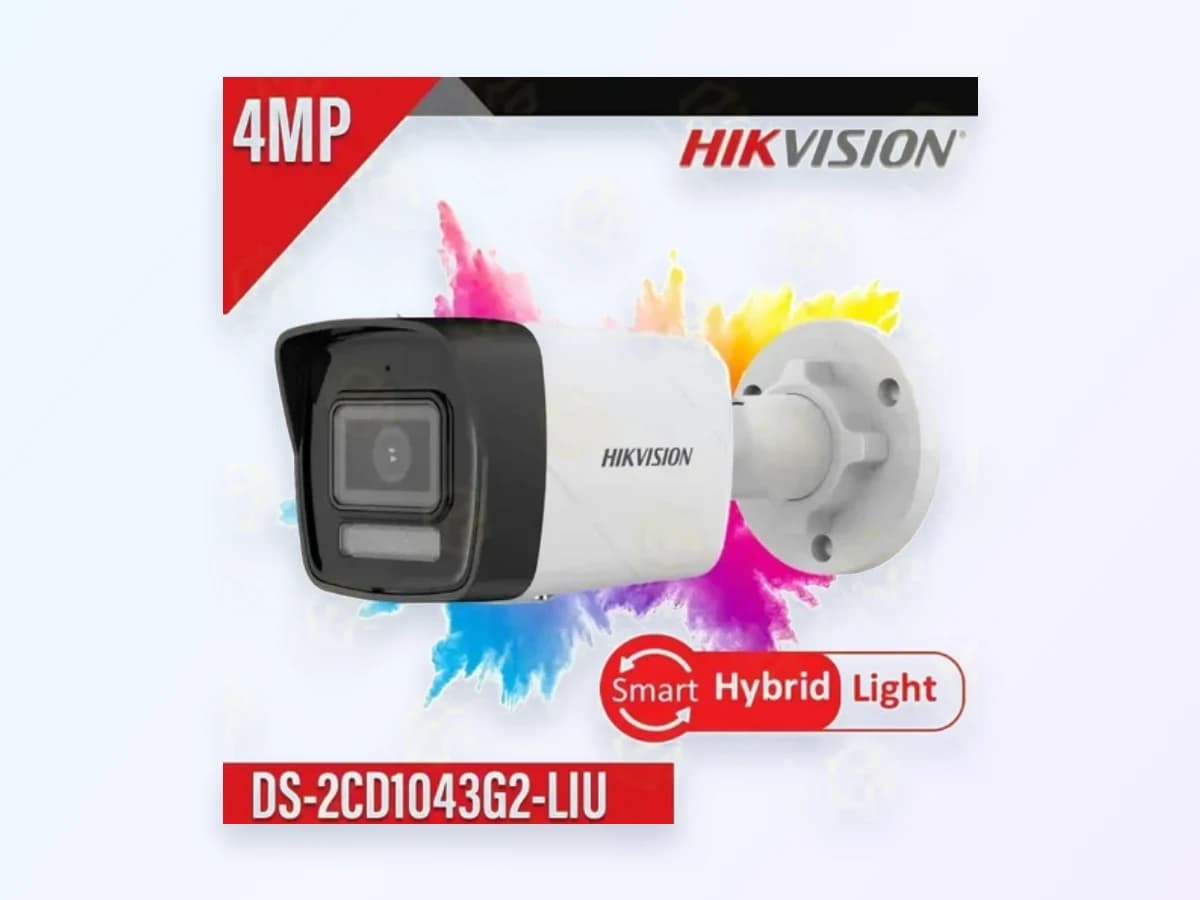 HIKVISION DS-2CD1043G2-LIU 4MP OUTDOOR Smart Hybrid Light